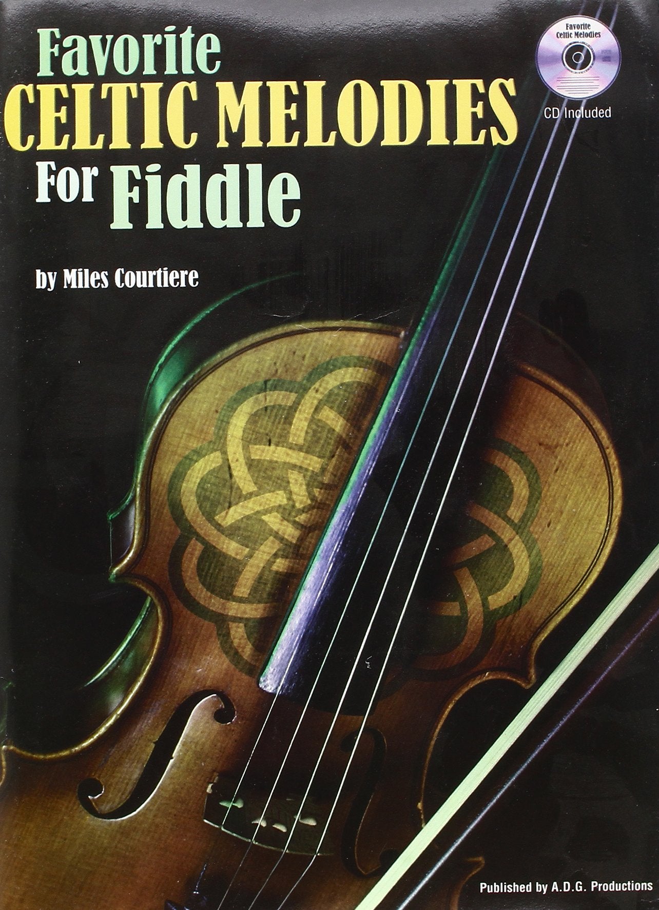 Favorite Celtic Melodies Fiddle + CD book