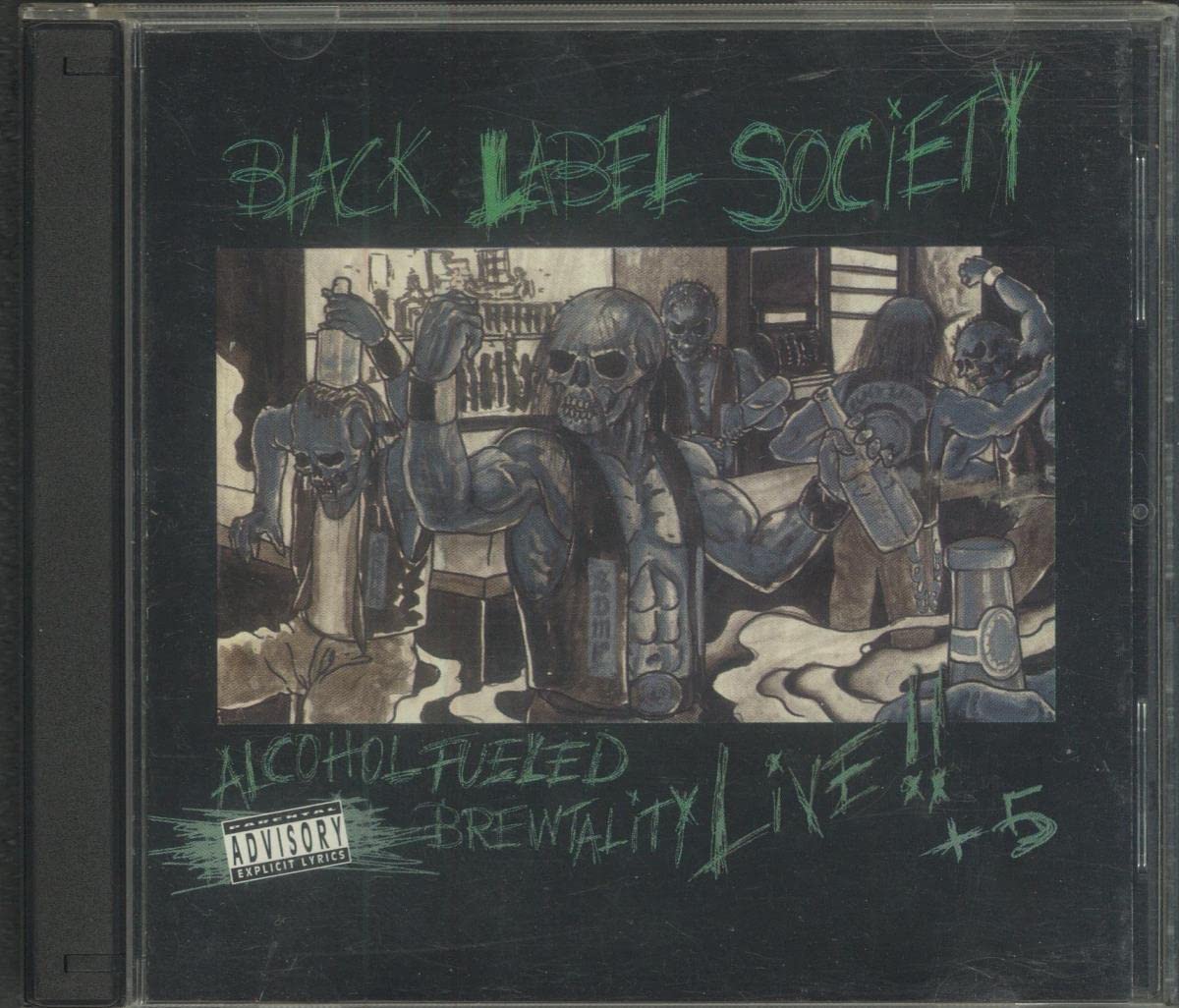 Alcohol Fueled Brewtality Live cd
