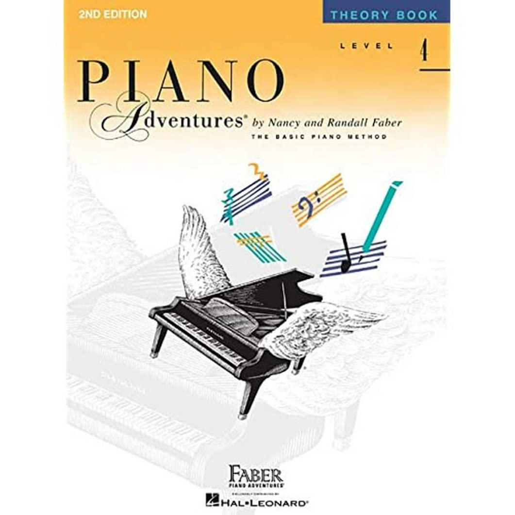 Piano adventures level 4 - theory book piano book