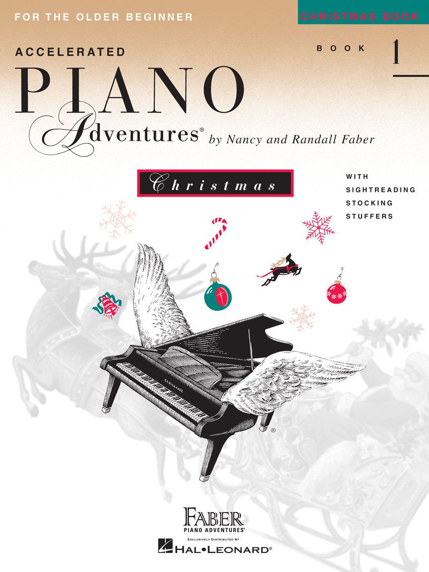 Accelerated Piano Adventures, Book 1, Christmas Book: For the Older Beginner Social Sciences