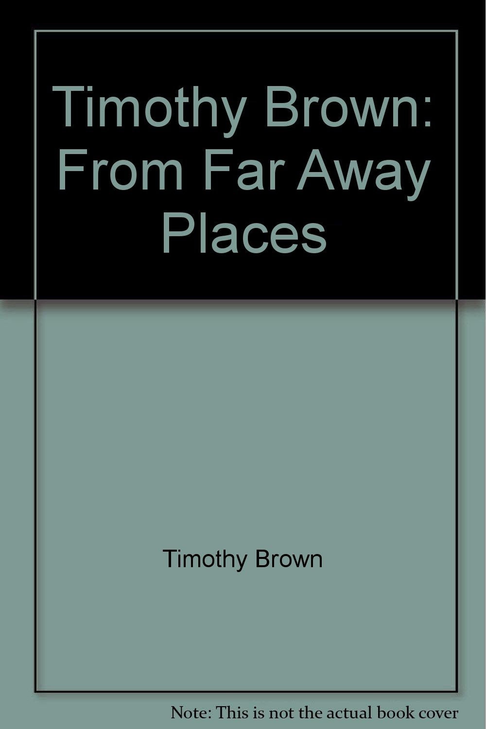 From Far Away Places Sheet Music