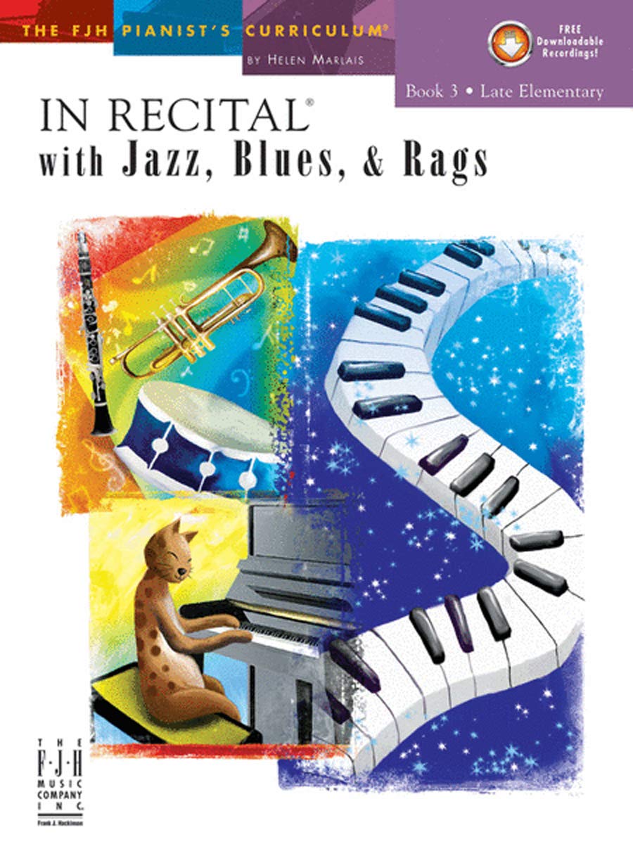 In Recital With Jazz, Blues & Rags (Fjh Pianist's Curriculum, 3) Sheet Music