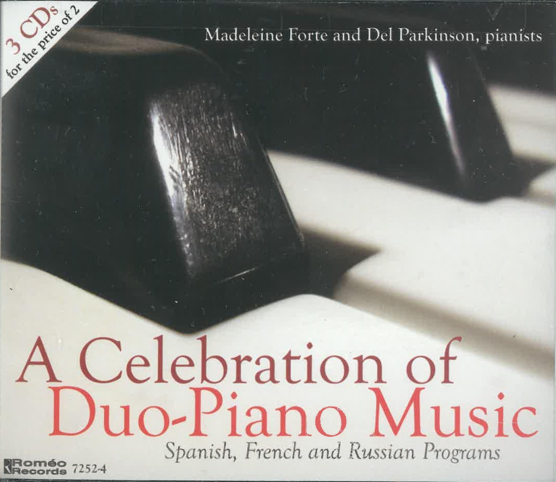 A Celebration of Duo Piano Music (3CD) cd