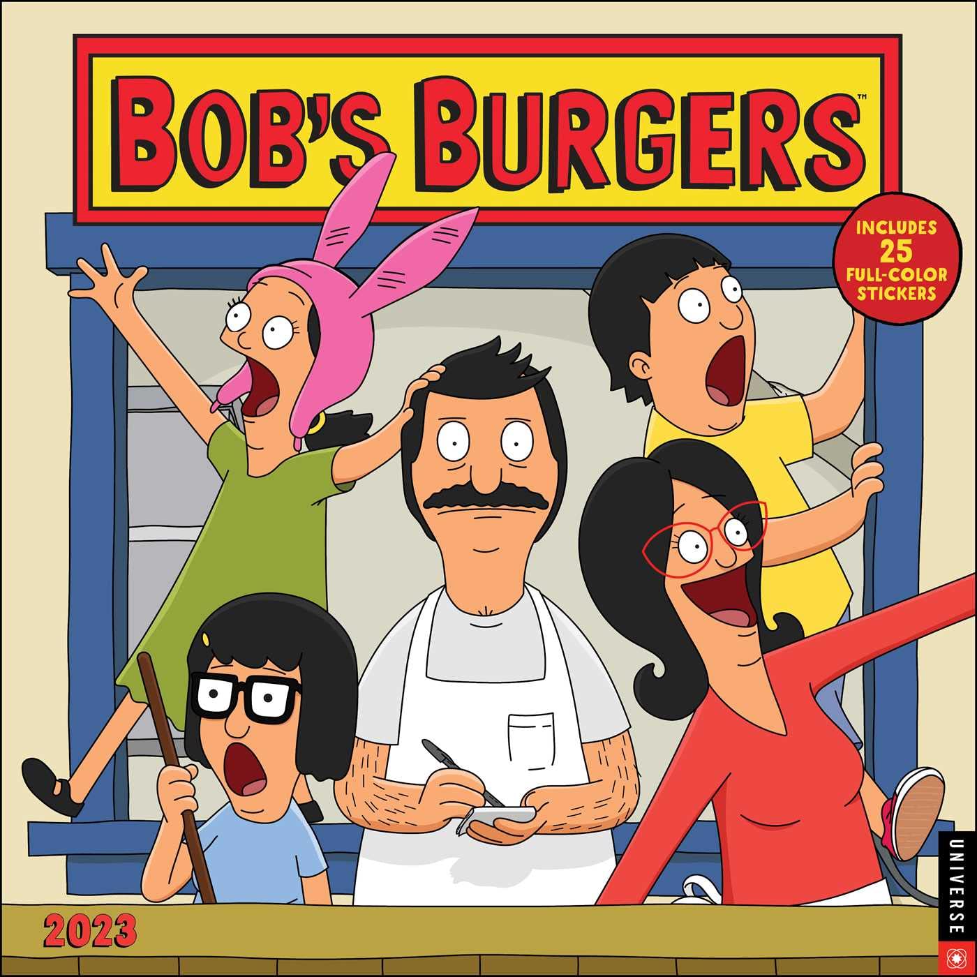 Bob's Burgers 2023 Calendar Film, Art & Culture