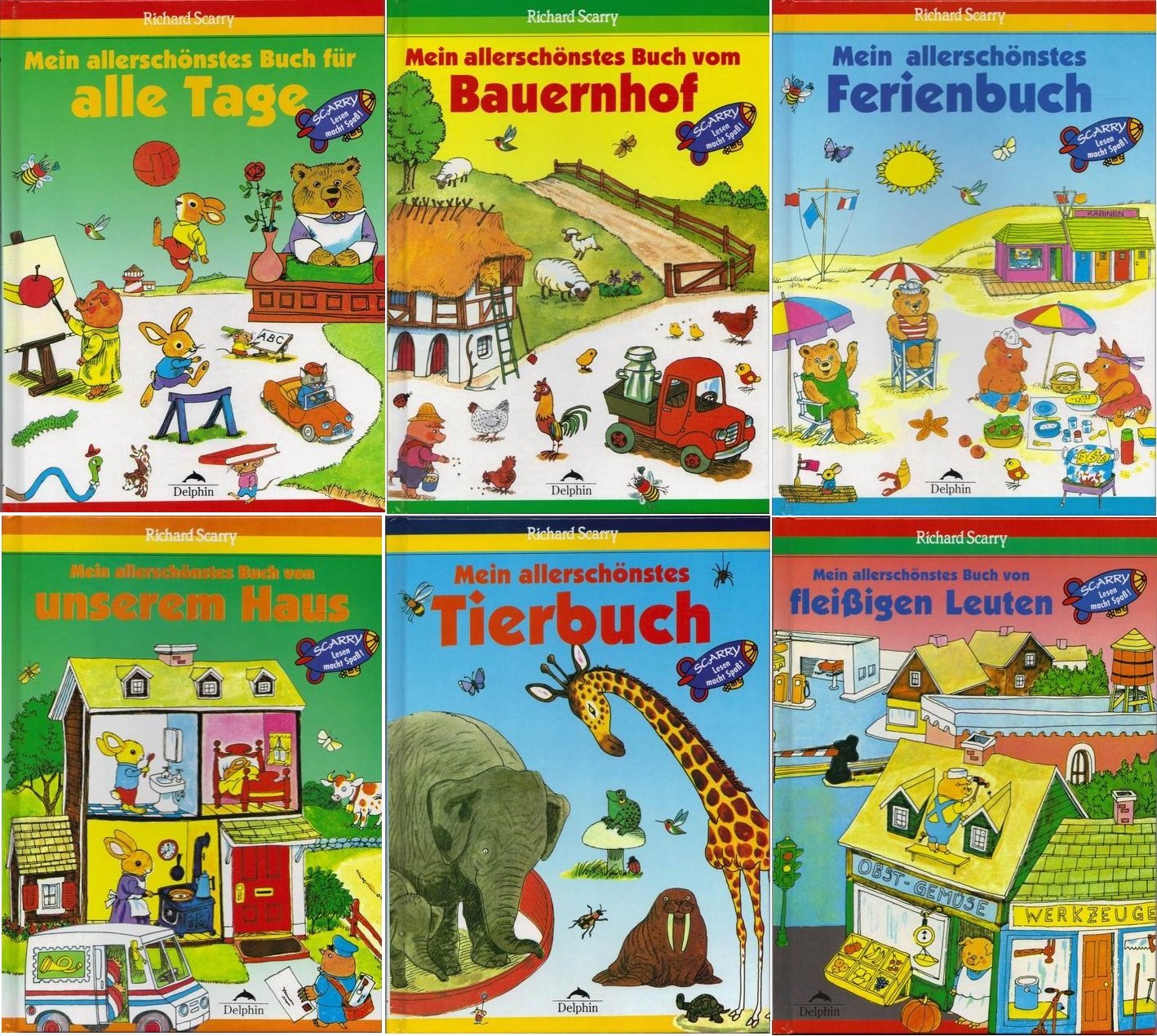 Mein allerschönstes Buch...6 Bücher / Collection / Set Children's books