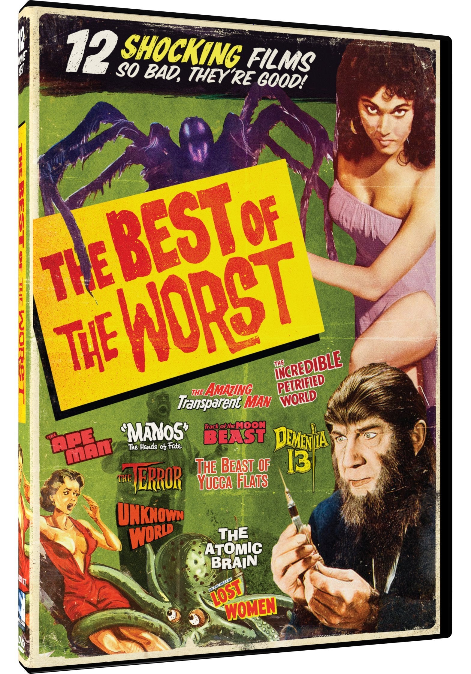 Best Of The Worst - 12 Horror Movie Collection Films
