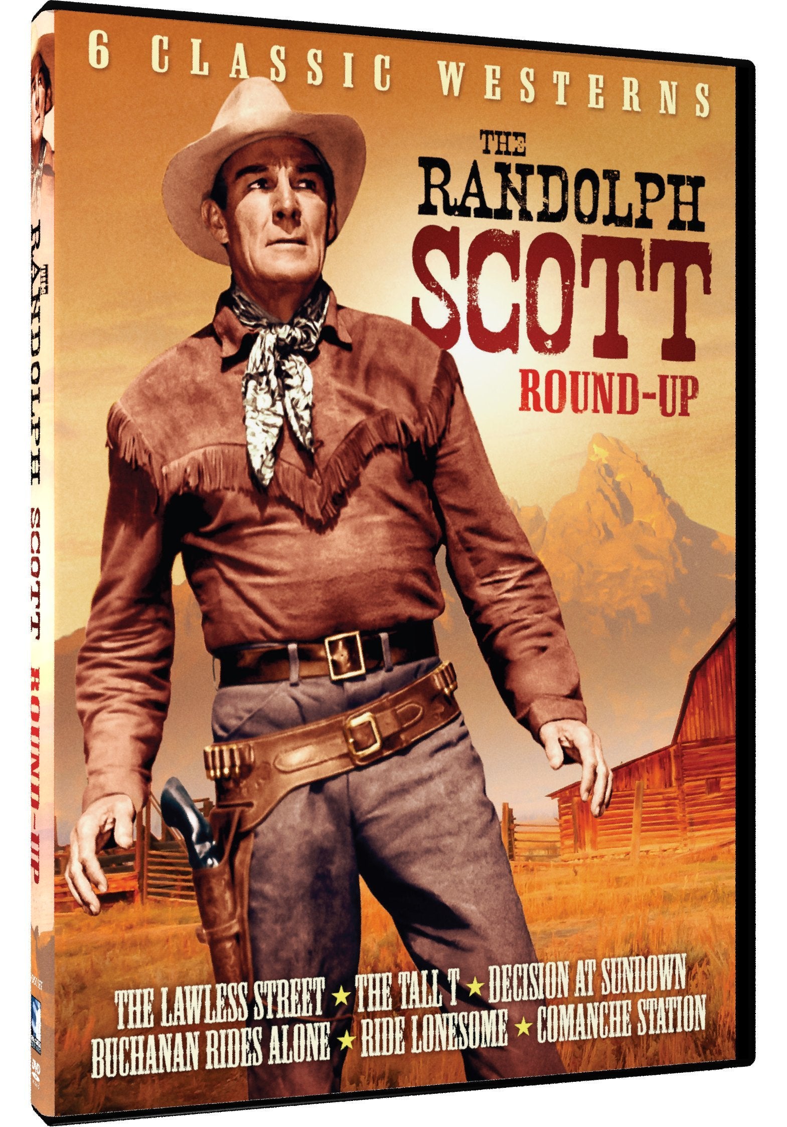 The Randolph Scott Roundup - 6 Classic Westerns: A Lawless Street, The Tall T, Decision At Sundown, Buchanan Rides Alone, Ride Lonesome, and Comanche Station Movies
