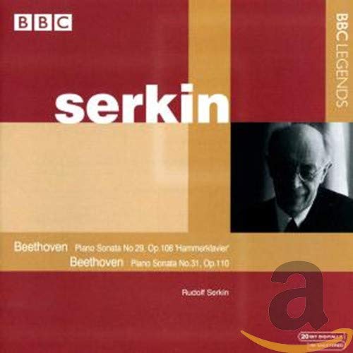 Sonates pour Piano N°29 OP.106 Et N°31 OP.110 cd
