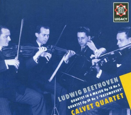 Beethoven: Streichquartett Op.18 No 5 / Op.59 No 2 "Rasumovsky" Classical