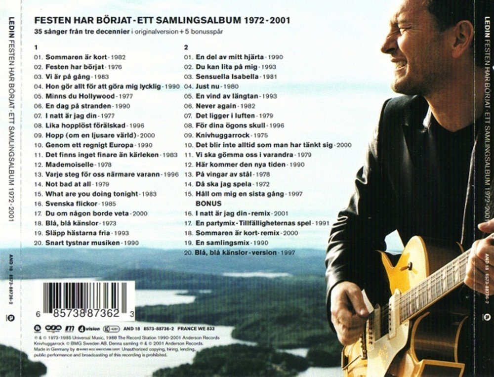 Festen Har Börjat 1972-2001 Pop