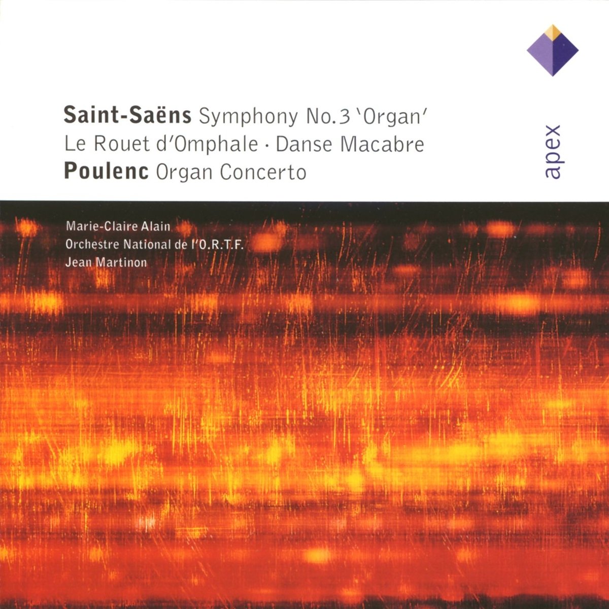 Symphony No.3 Organ Concerto cd