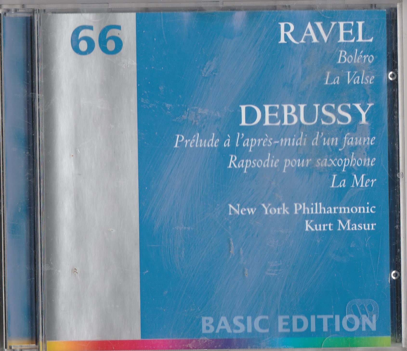 La Valse / Prelude à l'apres-midi d'un faune / La mer / Rapsodie pour saxophone et orchestre Classical