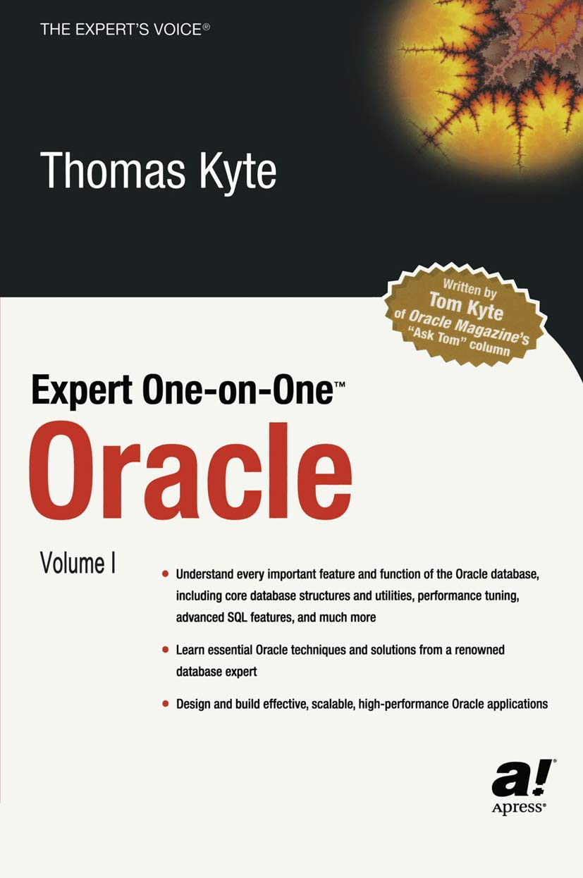 Expert One-on-One Oracle: Suggested Alternative: ISBN 1590595254 (The Expert's Voice) Computer Science