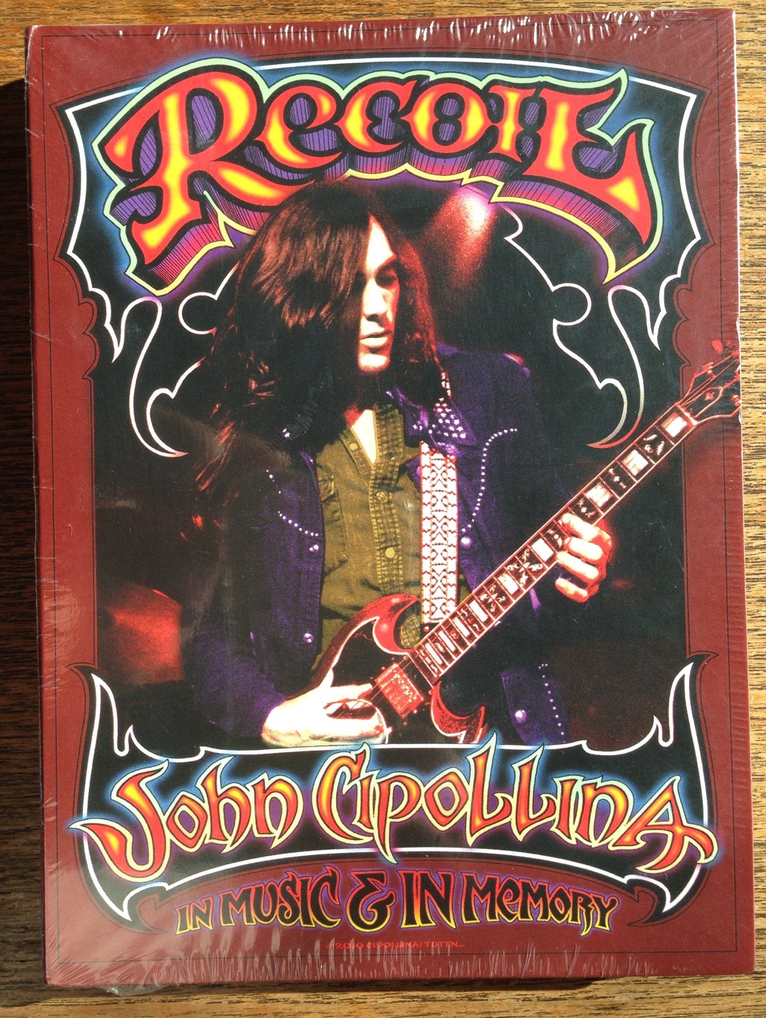 Recoil, John Cipollina in Music and in Memory, DVD Video Box Set Music
