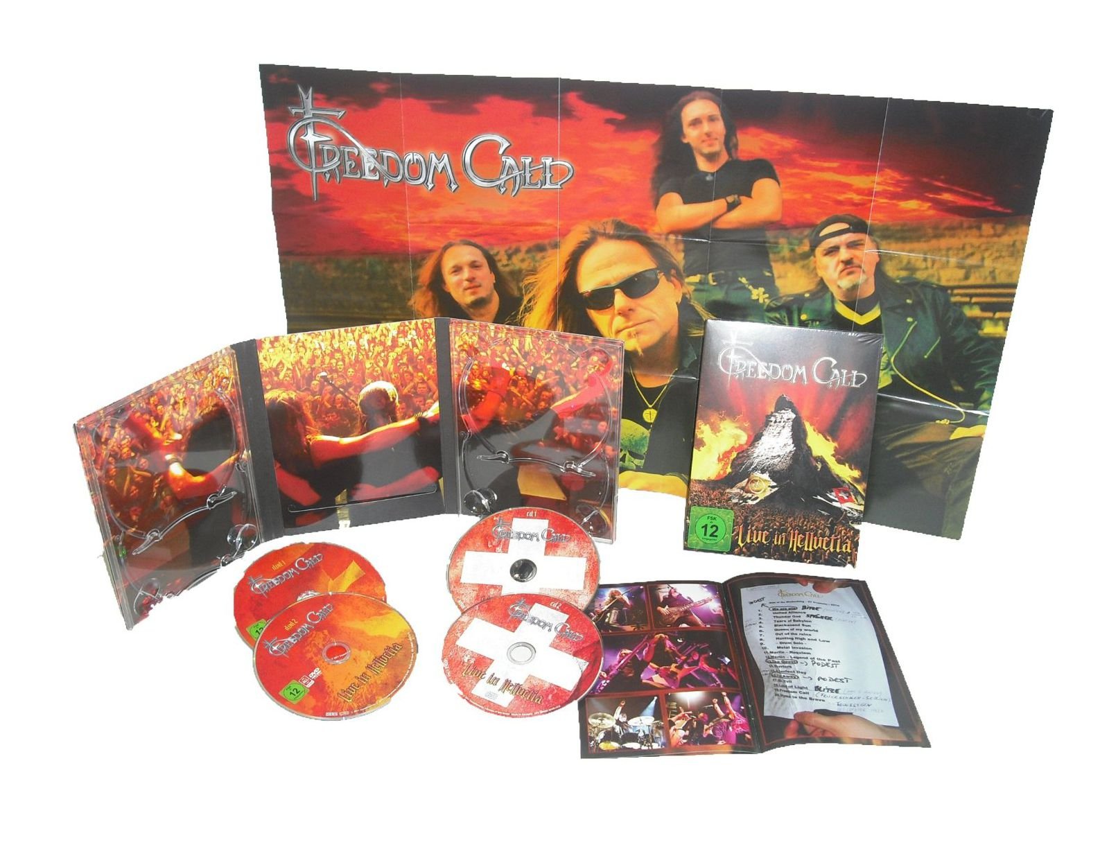 Freedom Call - Live in Hellvetia (+ Audio-CD) Films