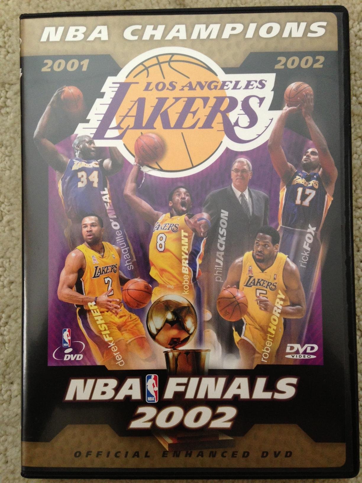 2002 NBA Finals Los Angeles Lakers Championship Video Films