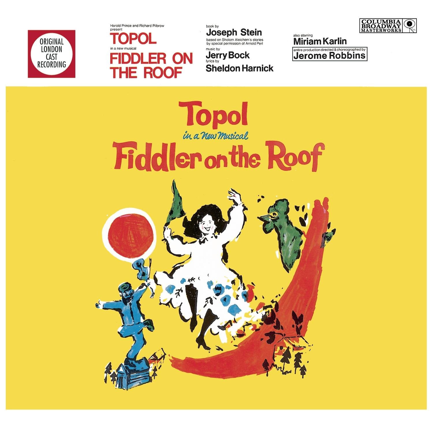 Fiddler on The Roof/London Cast cd