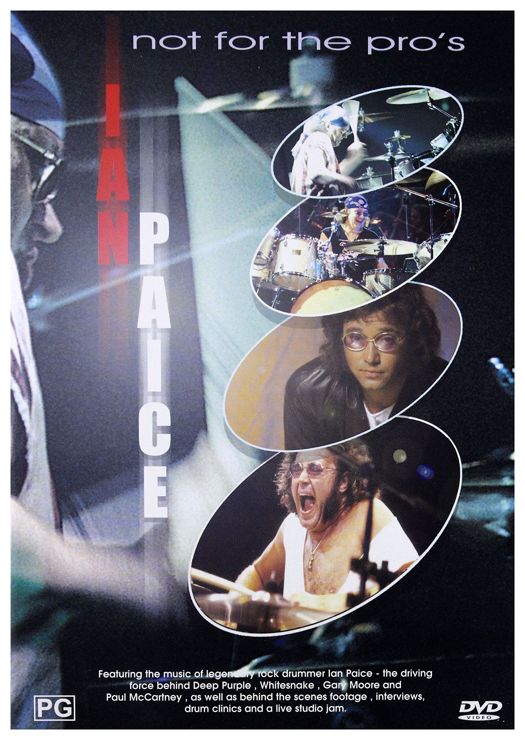 IAN PAICE - NOT FOR THE PRO'S CD/DVD LIMITED EDITION (7236) Films