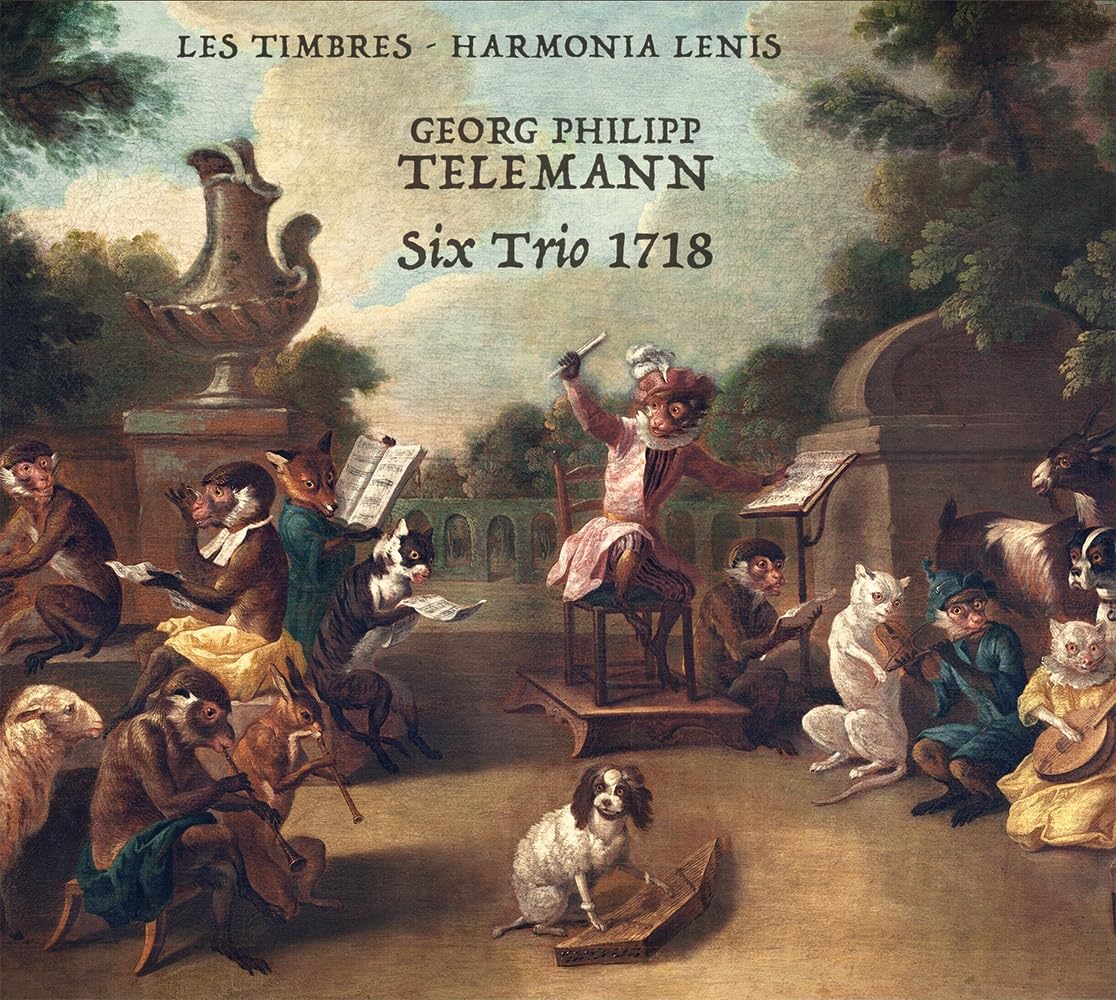 Telemann : Six Trio 1718 / Les Timbres & Harmonia Lenis cd