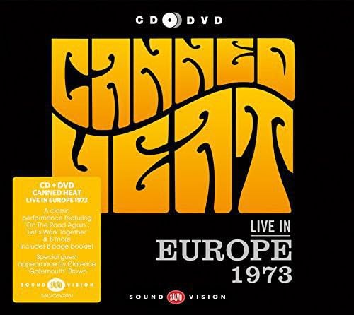 Live In Europe 1973 (CD+DVD) cd