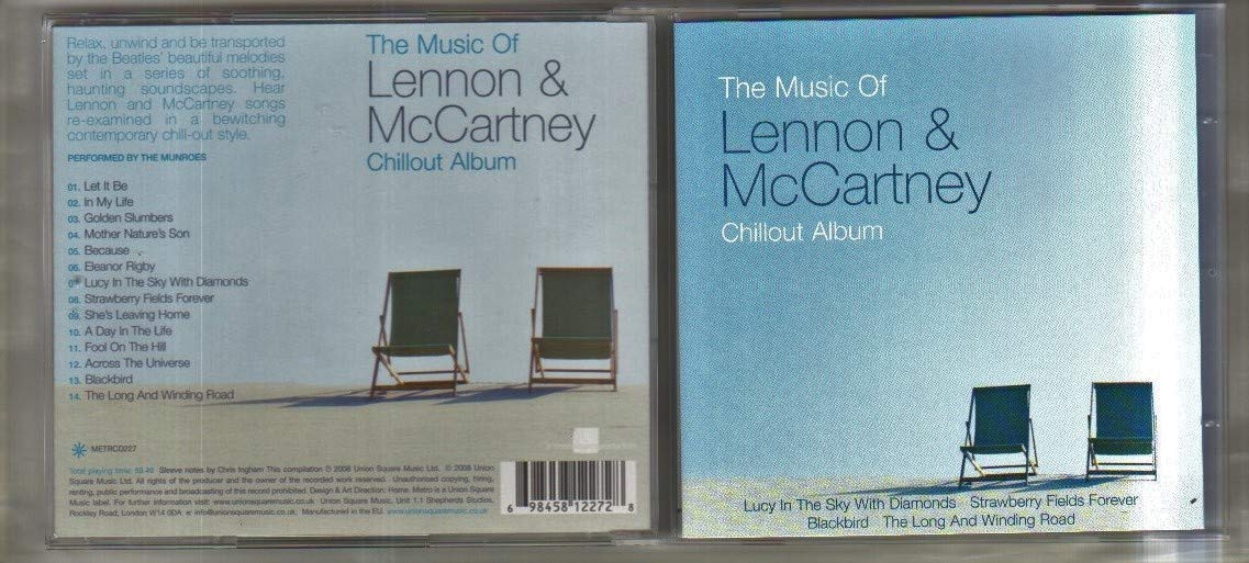 Music of Lennon & Mccartney Chillout Album Pop
