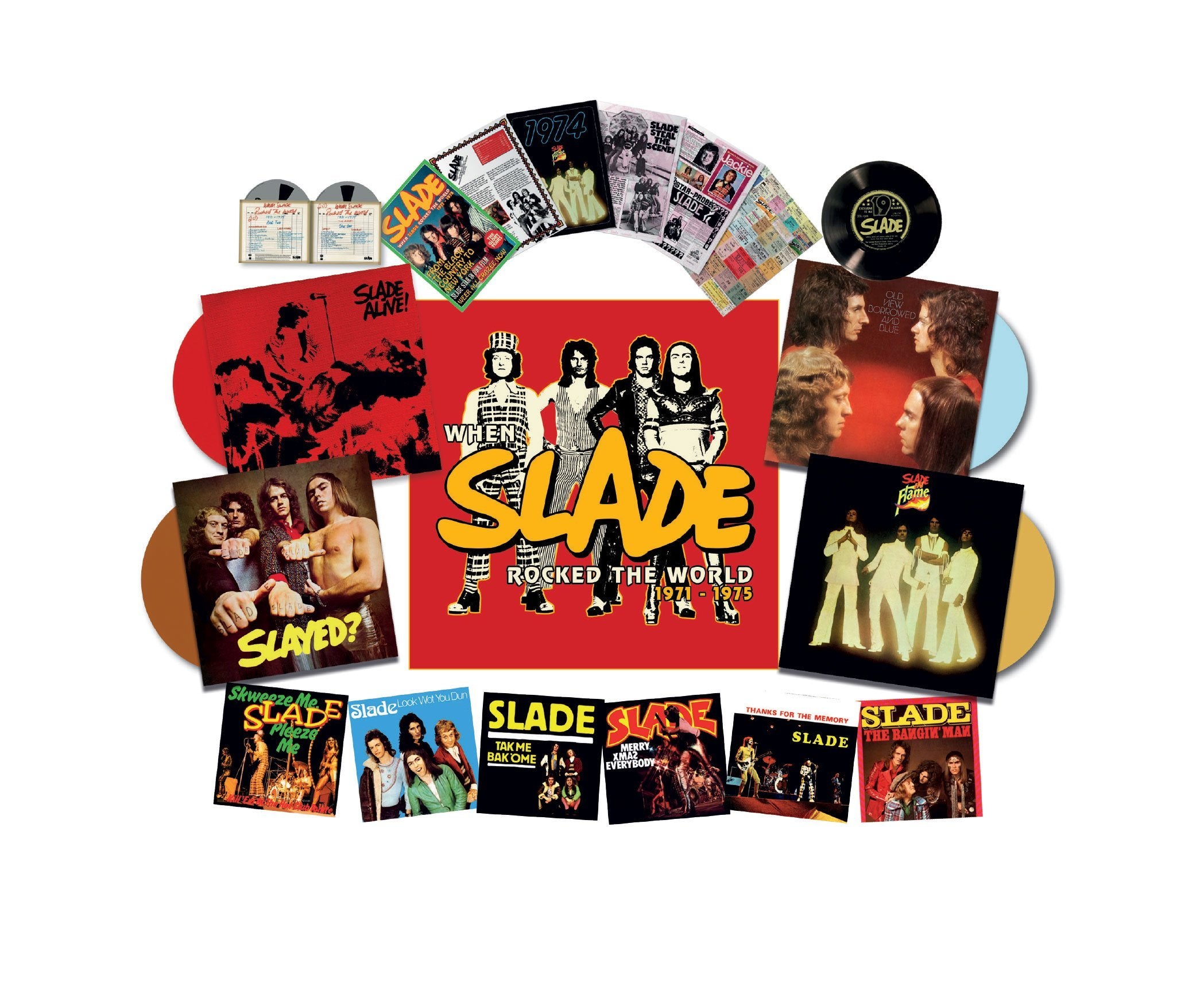 When Slade Rocked the World 1971-1975 (Box Set) Rock