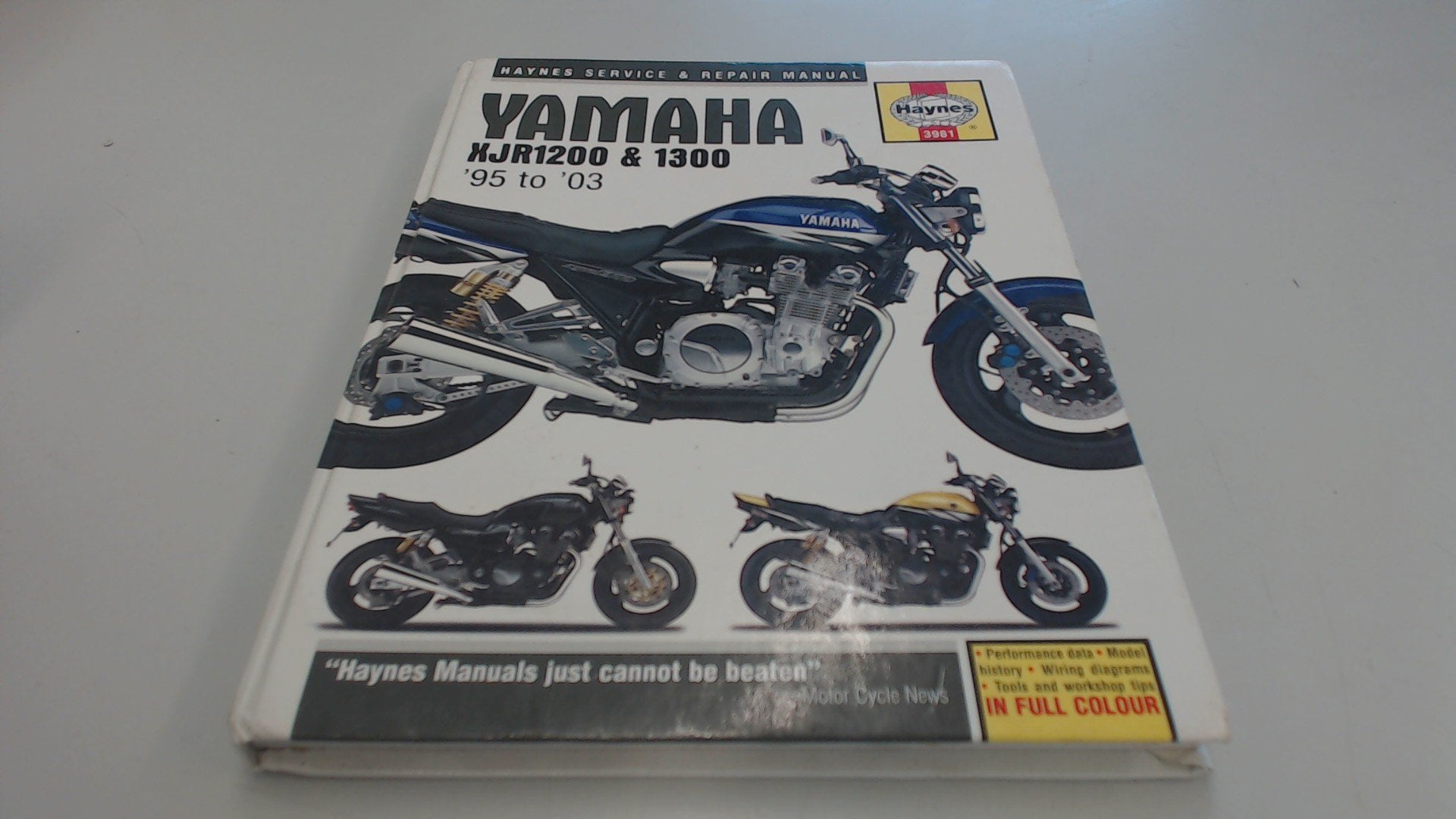 Yamaha XJR1200 and 1300 Service and Repair Manual: 1995 to 2001 (Haynes Service and Repair Manuals) Leisure, Home & Garden