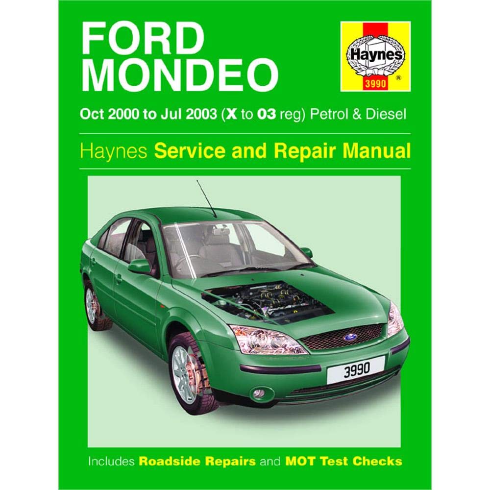 Ford Mondeo Petrol & Diesel (Oct 00 - Jul 03) Haynes Repair Manual Leisure, Home & Garden