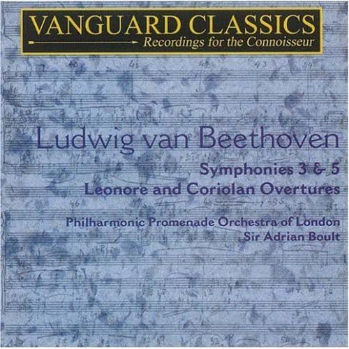 Symphonies 3 & 5 Egmont Overture Corilian Overture Classical
