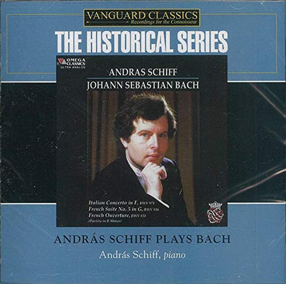 Andras Schiff plays Bach cd