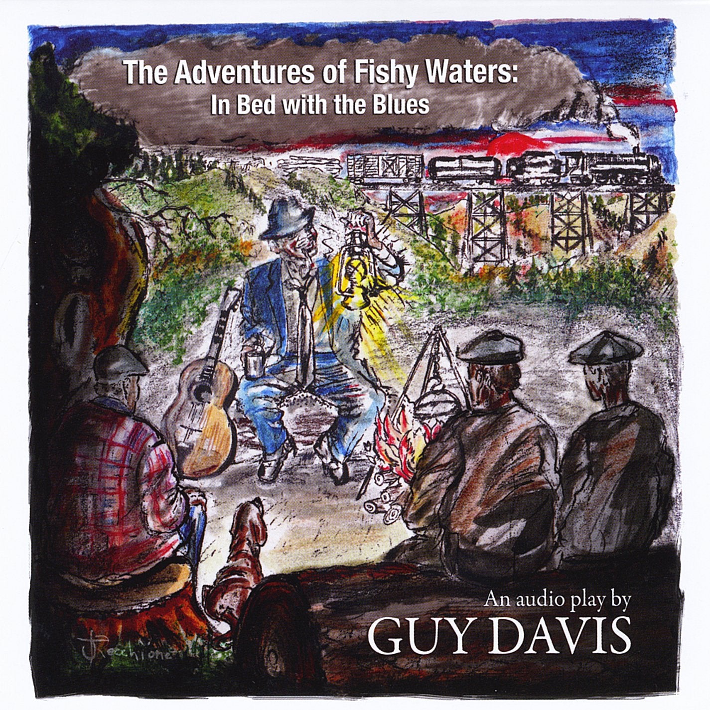 Adventures of Fishy Waters: in Bed with The Blues cd