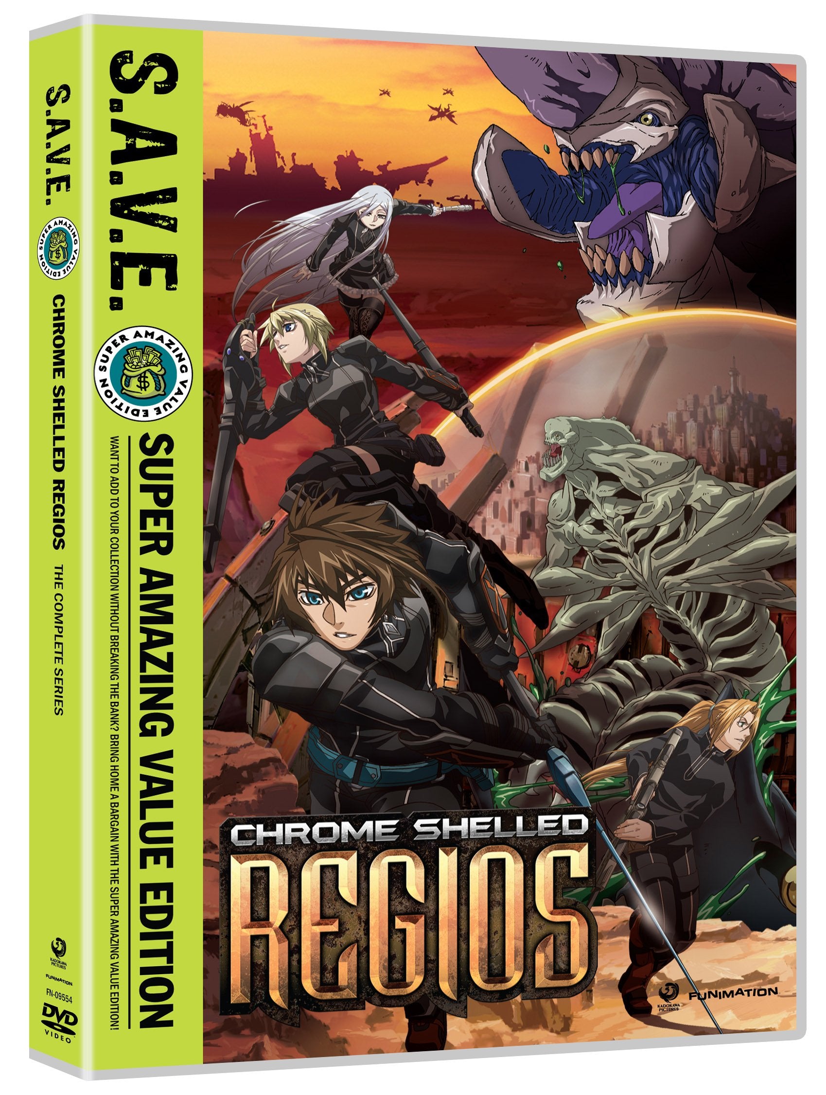 Chrome Shelled Regios - S.A.V.E. (4pc) / (Box) Films