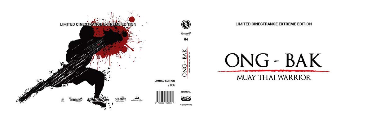 ONG-BAK - Limited Edition - Cinestrange Extreme Repak-Edition Nr. 04 - Cover Q (+ DVD) Films