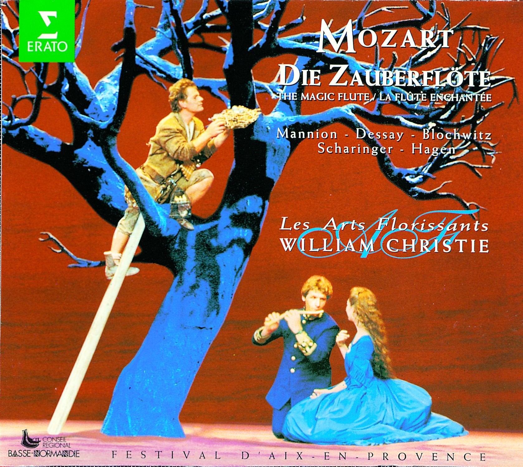 Mozart - Die Zauberflöte / Mannion, Dessay, Blochwitz, Scharinger, Hagen, Les Arts Florissants, Christie Other music genres