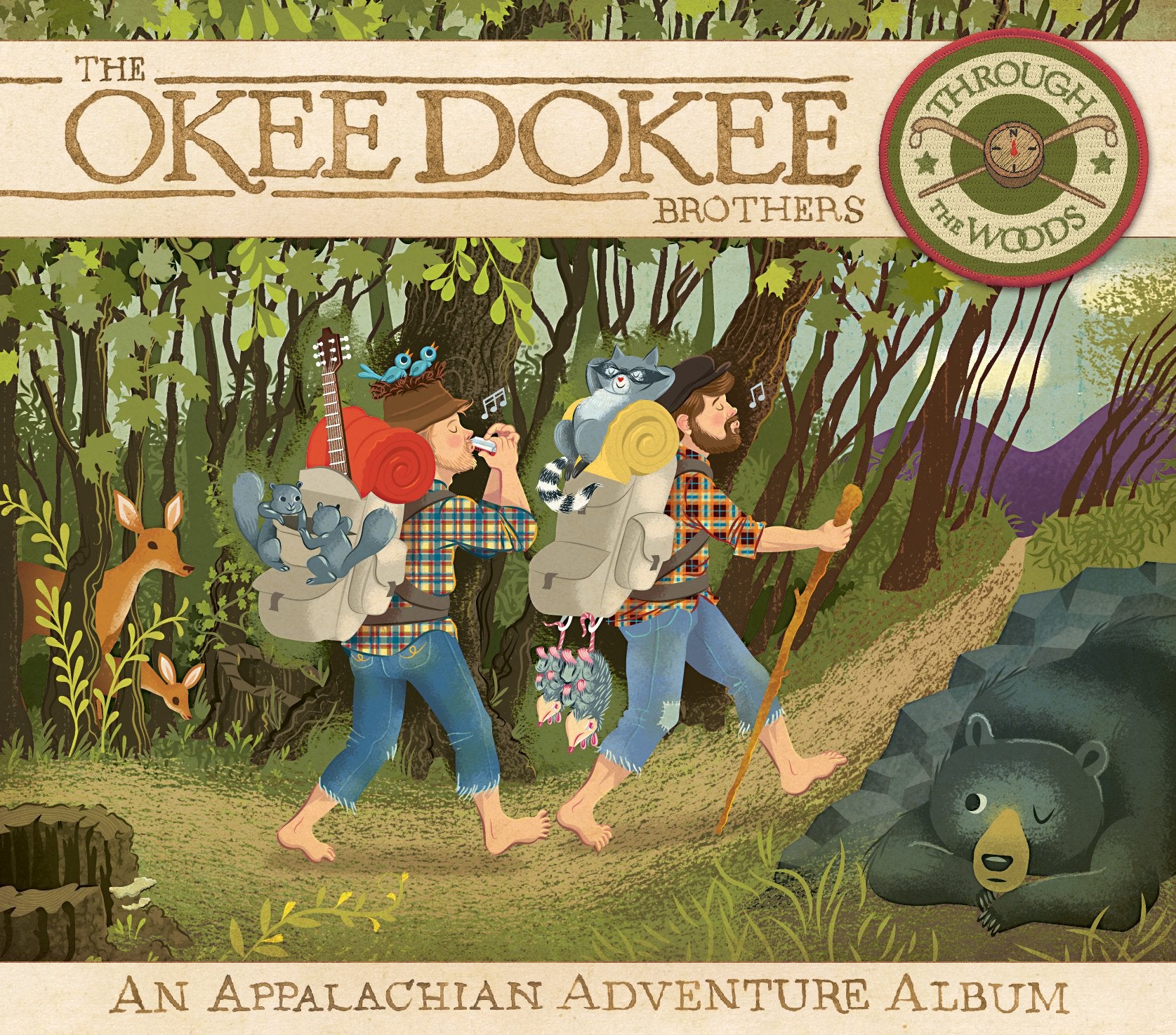 Through the Woods: An Appalachian Adventure Album Books