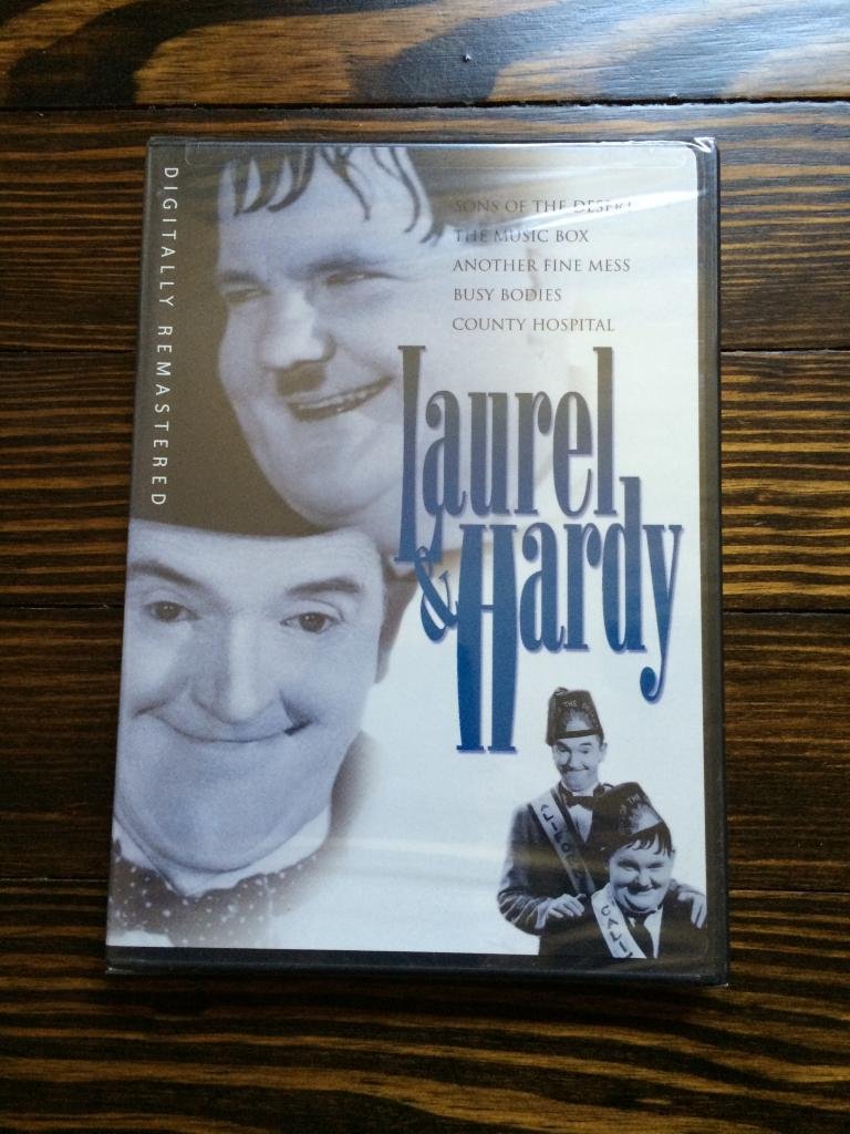 Laurel & Hardy (Sons of the Desert/The Music Box/Another Fine Mess/Busy Bodies/County Hospital) Movies