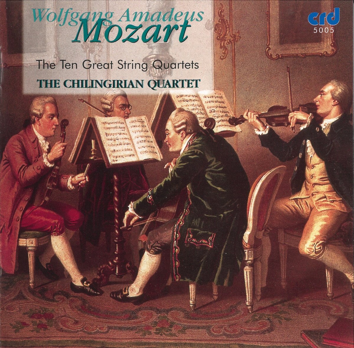 Wolfgang Amadeus Mozart : les Dix Grands Quatuors À Cordes cd