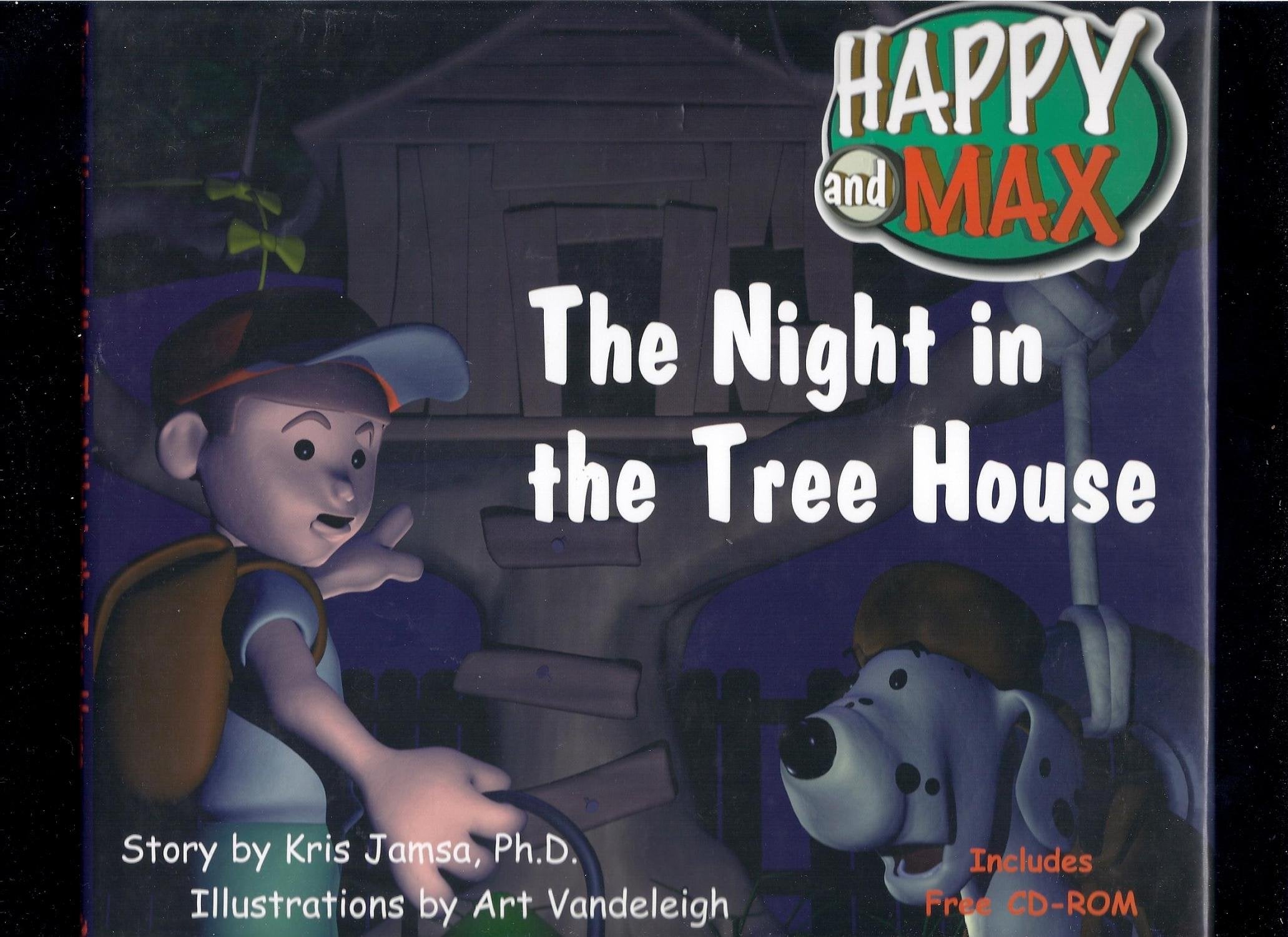 Happy and Max the Night in the Treehouse (Kids Interactive) Novels & Short Stories