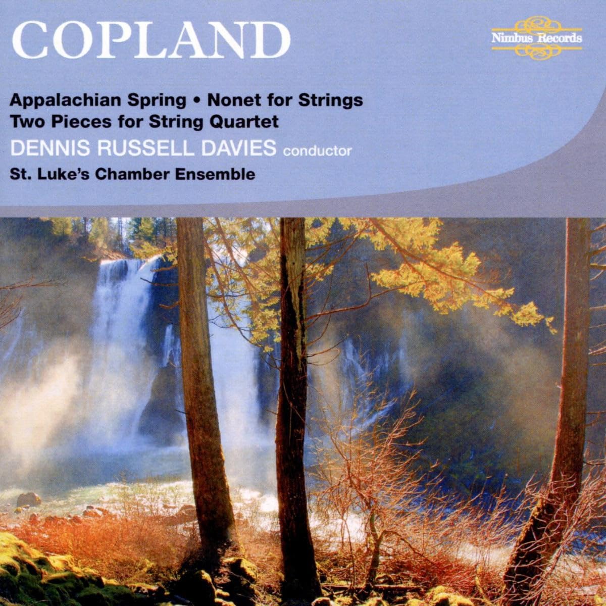 Copland : Appalachian Spring. Russell Davies. cd