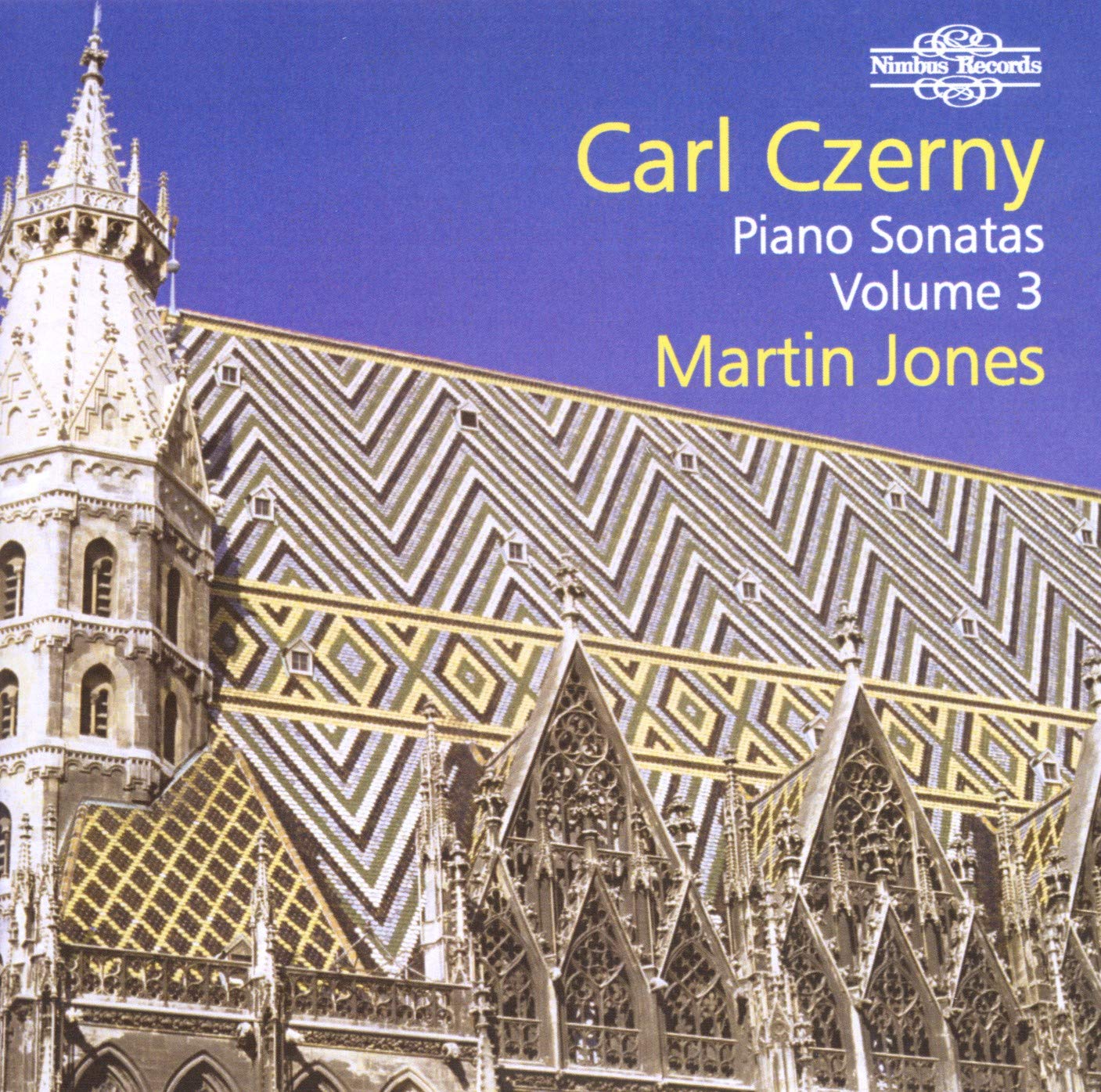 Czerny : Sonates pour piano, vol. 3. Jones. cd