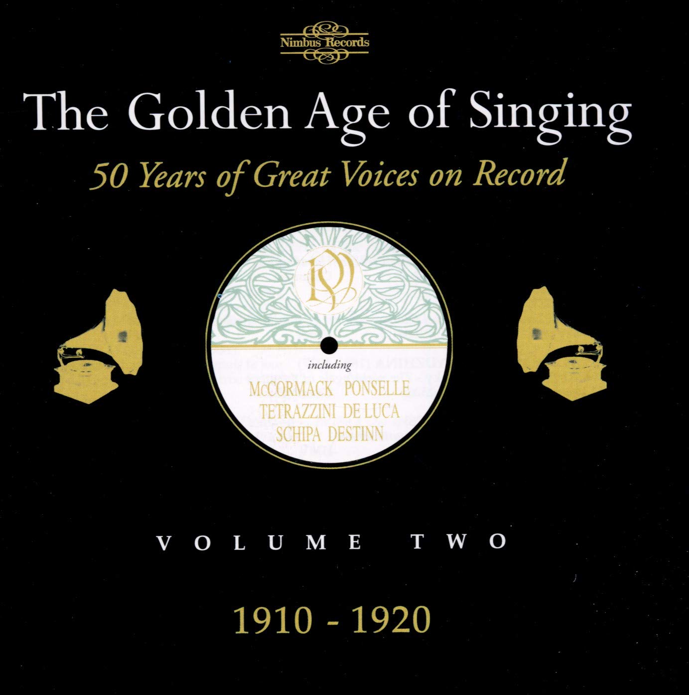 The Golden Age of Singing Vol 2 cd