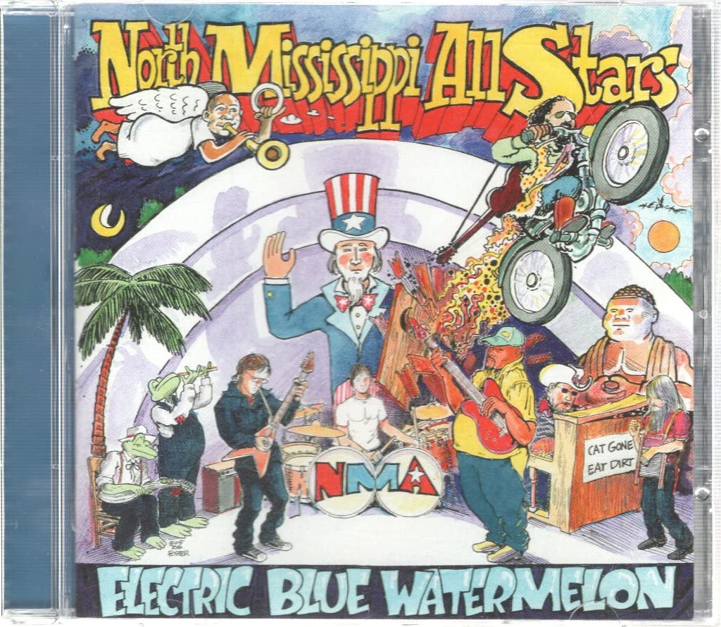 Electric Blue Watermelon Blues