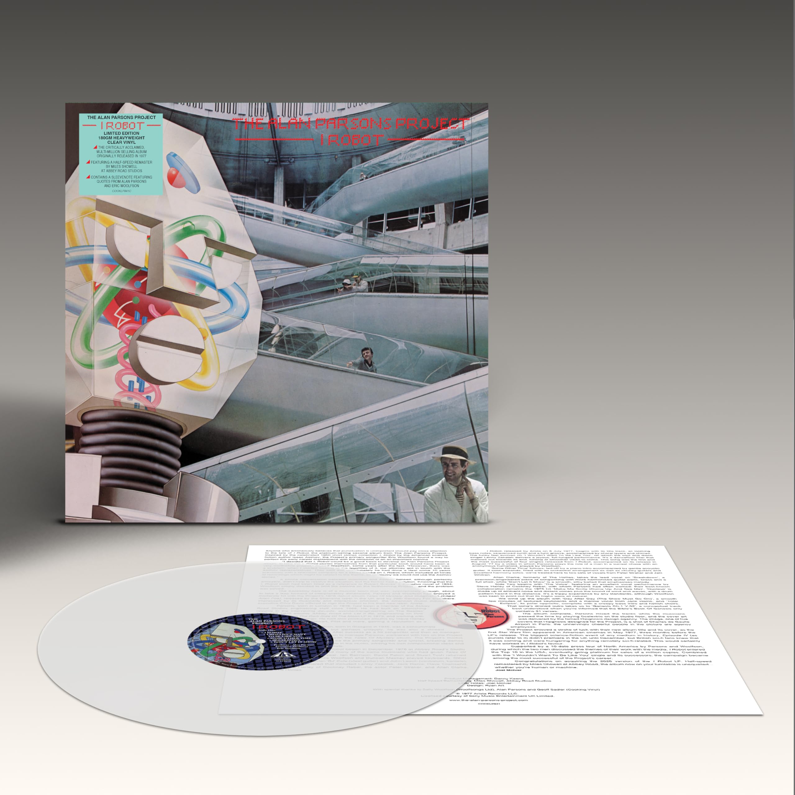 I Robot (2025 Clear Vinyl Half-Speed Remaster) Pop