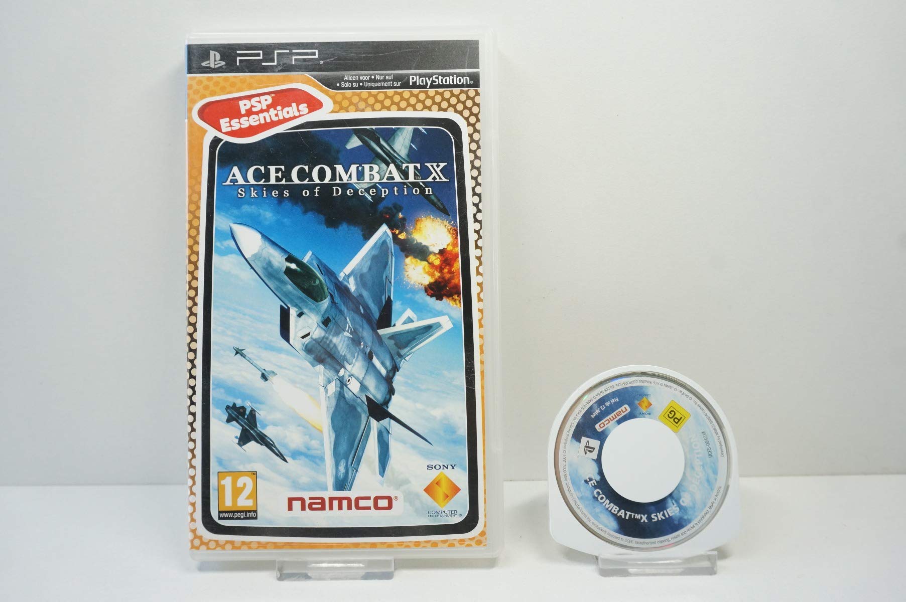 Ace Combat X Skies of Dec. PSP ESS. PEGI Games