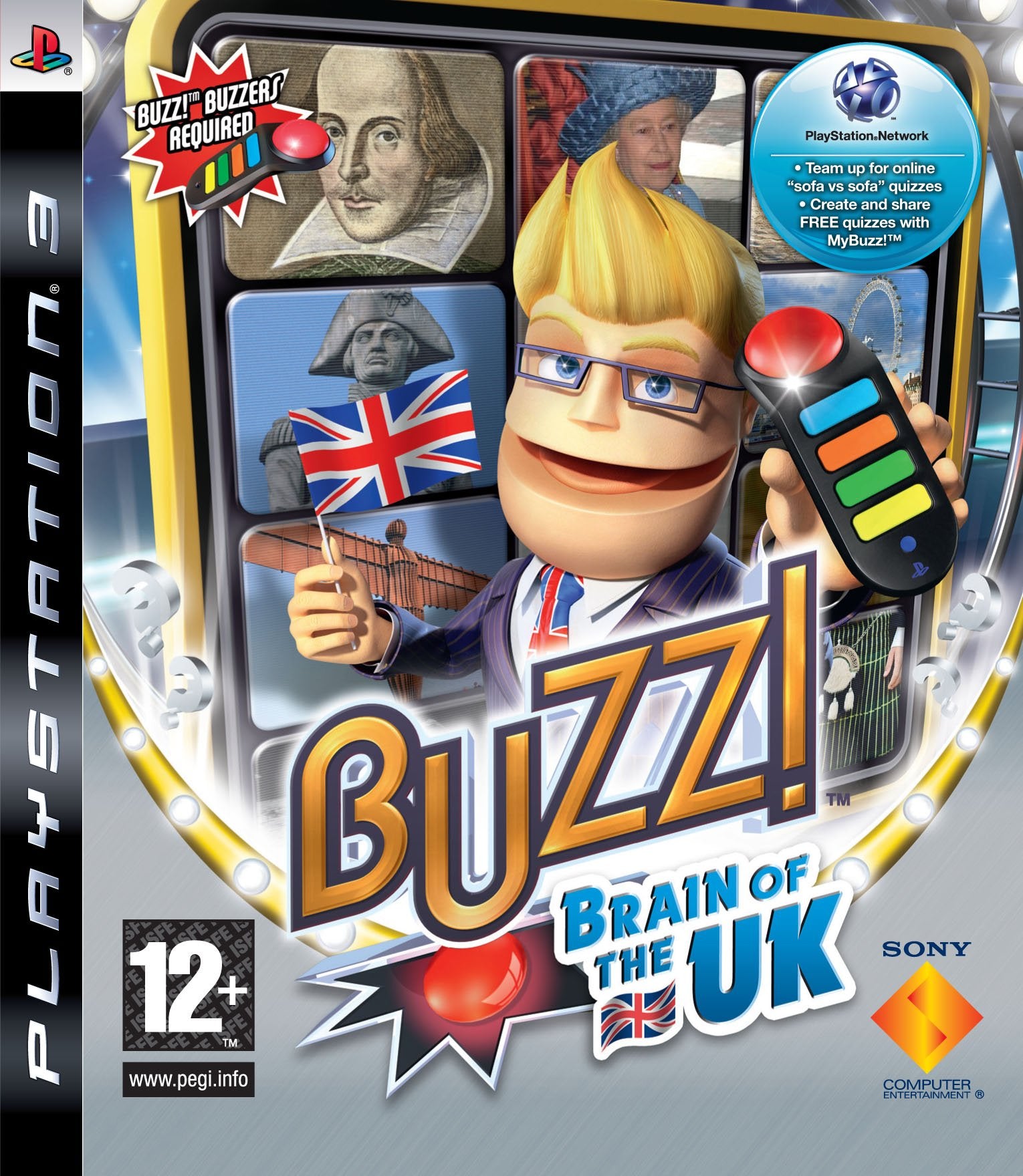 Buzz! Brain of the UK PlayStation 3
