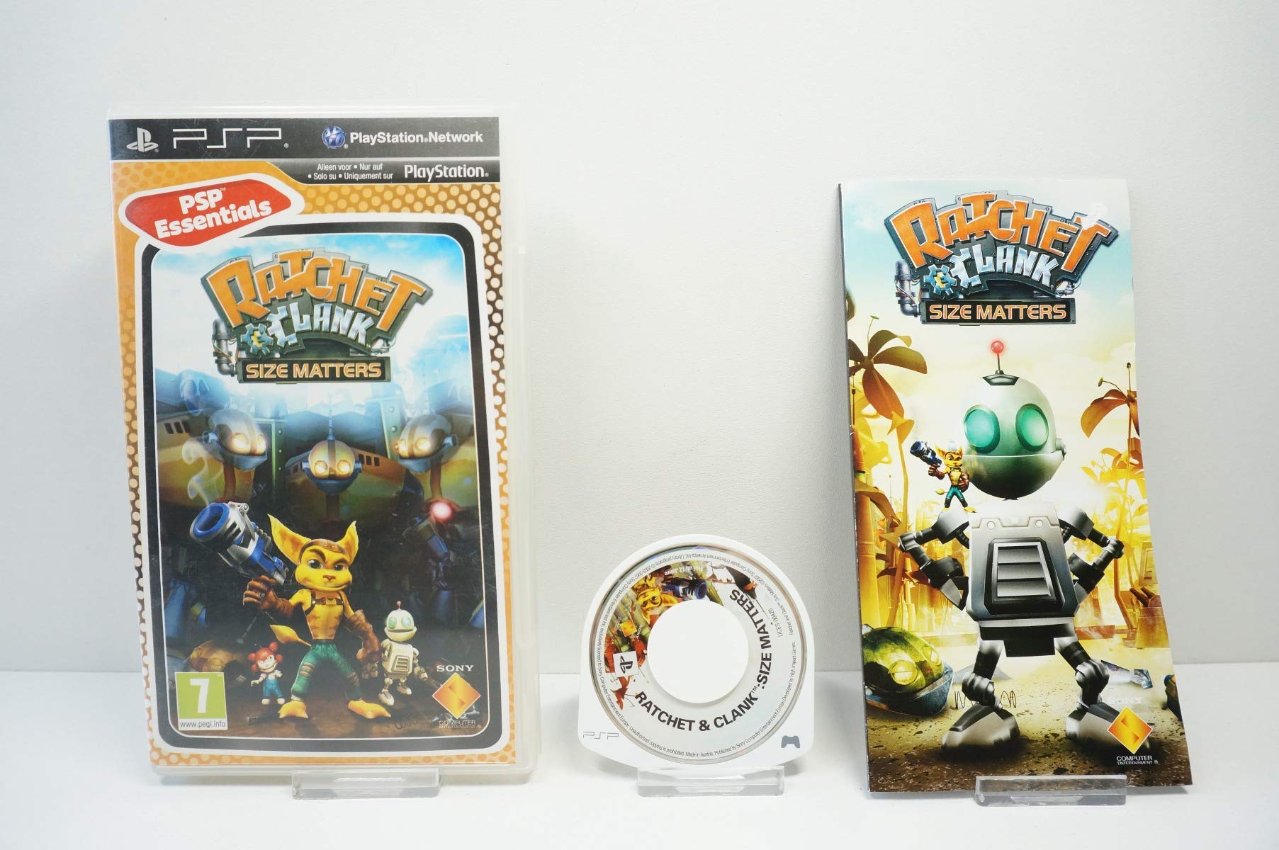 Ratchet & Clank Size Matters - PSP essentials Games