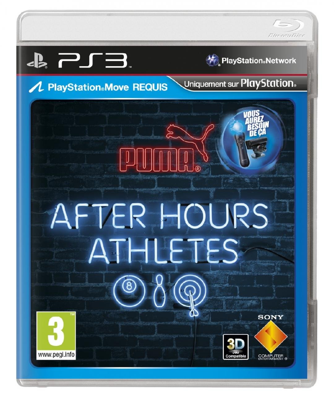 Puma : after Hours Athletes (Jeu PS Move) NEUF PlayStation 3