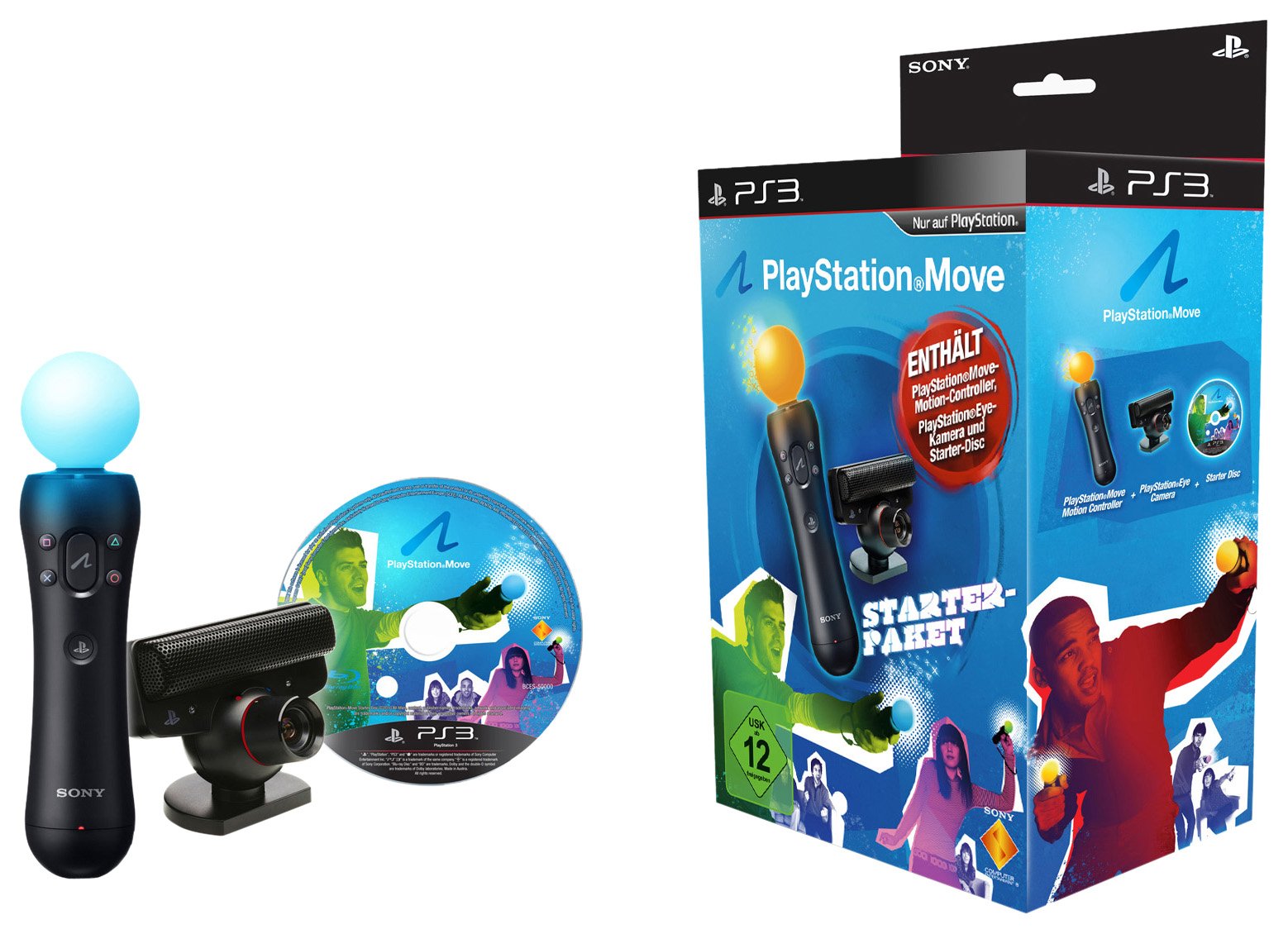 Product Image: PlayStation Move Starter-Paket mit Multidemo-Disc