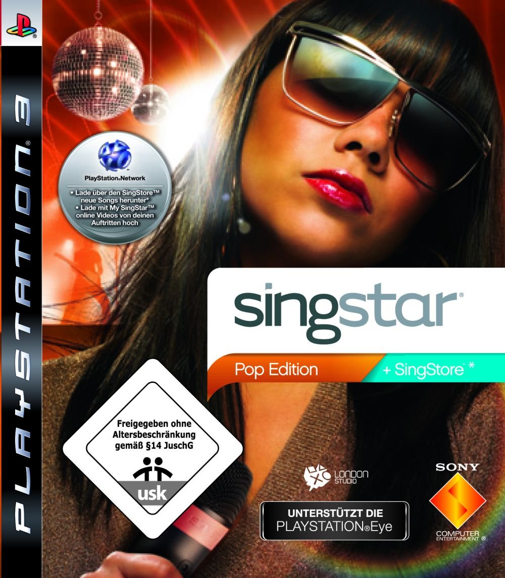 Sony Computer Entertainment SingStar Pop Edition PlayStation 3