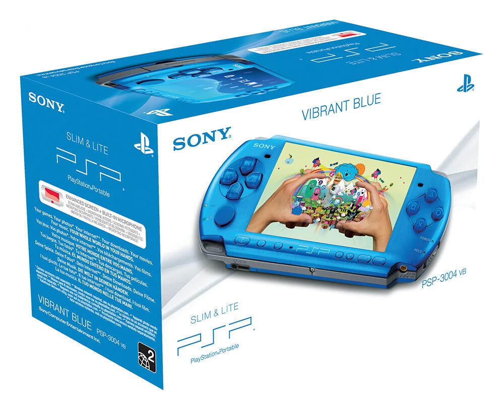 PlayStation Portable - PSP Konsole Slim & Lite 3004, blau Older Consoles